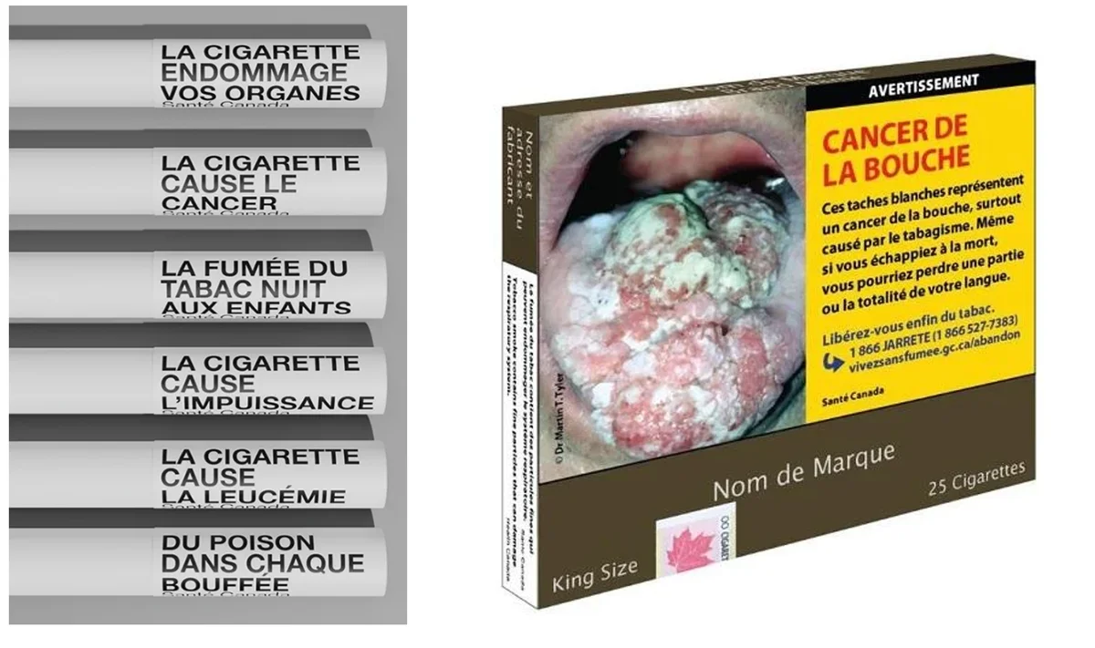le cigarette cause le cancer New Global Report Shows Switzerland's Cigarette Warnings Lag a Decade  Behind the rest of the World