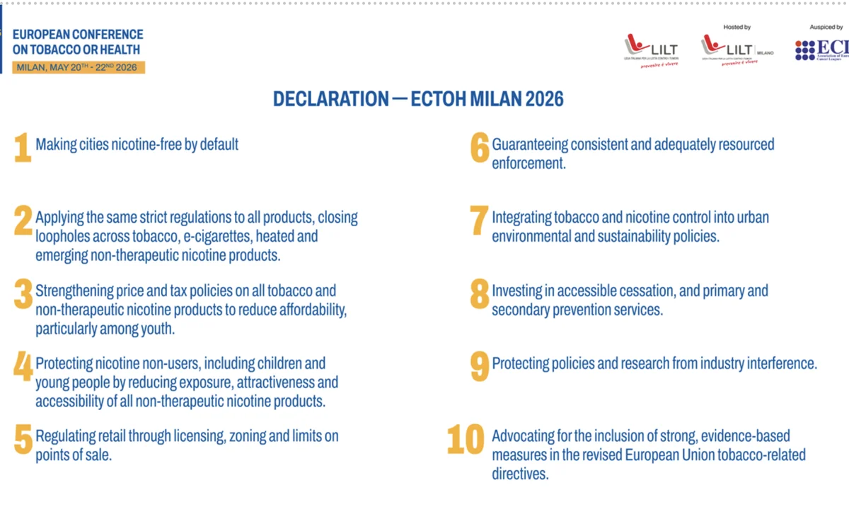 Declaration ECTOH Milan 2026