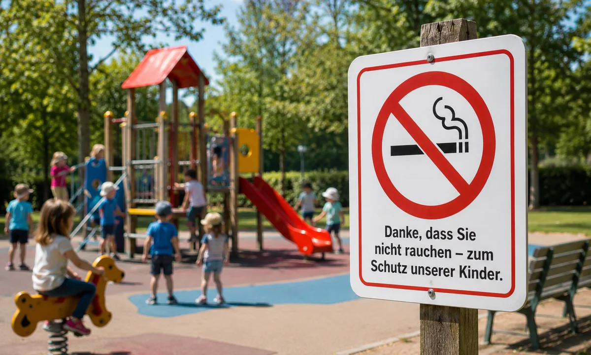 Rauchverbot auf Spielplätzen